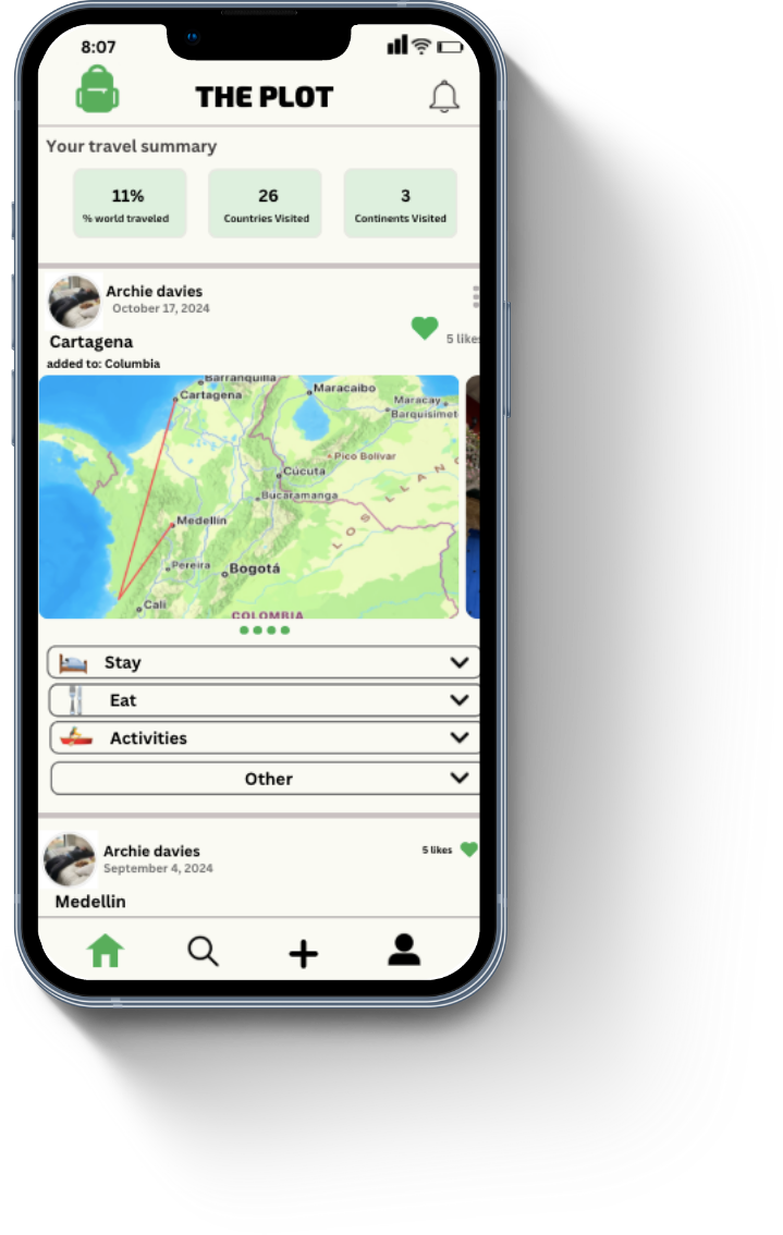 The Plot App Interface